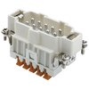 Ilme 10-Pole Harting insert male squich CSHM10