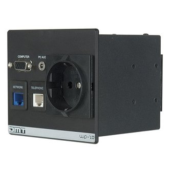 DMT WP-20 Wallmount Multimedia connection-interface