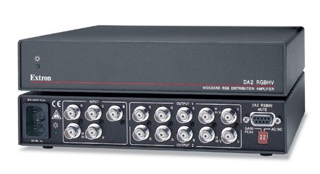 Extron DA2 RGBHV Two Output Wideband RGBHV Distribution Amplifier