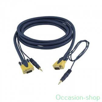 DMT FV363 3M VGA Video + Audio combi signal cable 3M