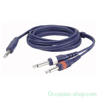 DAP FL32 - Mono jack  2x mono jack L/R Y-cable 3M