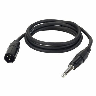 DAP FL13 - unbalanced XLR/M 3 p. &gt; Jack mono audio cable 1,5M