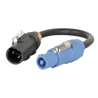 DAP Powercon in - True one male power cable 0,25 meter H07RN-F 3G1,5