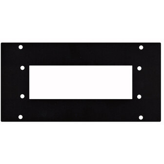 DAP Masterpanel Multiconnector 24-pole (Harting) panel, 4 segments, black