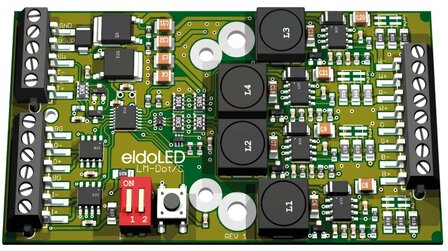 EldoLED LM-Dot/C 4-channel 50W-150W LED Driver/Controller 24V-32V DC