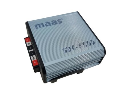 Maas SDC-5205 DC voltage regulator 18-38V - &gt; 13.8V DC max 7A
