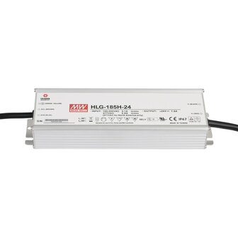 Meanwell HLG-185H-24 (LED) Power Supply 185W / 24 VDC