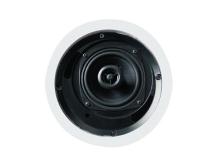 DAP CS-4230BC 4&quot; ceiling speaker with housing 20W, White