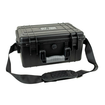 Showgear Daily case 10 ABS transport case, zwart, IP-65