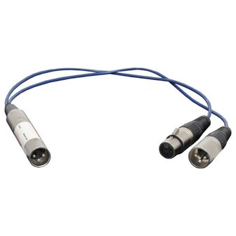 Altronics P0767 XLR In Line y-split Isolation Cable