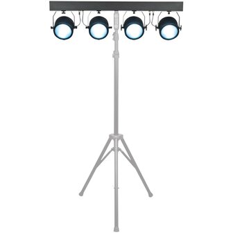 Showtec Luna Four Bar 60 T-bar - 4x 60W RGBW COB LED Spot
