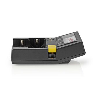Nedis Testeur de piles 9V - AA - AAA - Pile bouton - baby C - mono D