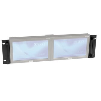 DMT 19&quot; stalen beugels voor 2x DLD-84 monitor