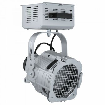 Showtec Studio Beam MSR 575 Spot met 600W GX9.5 fitting, ballast en 4 lenzen, Polished