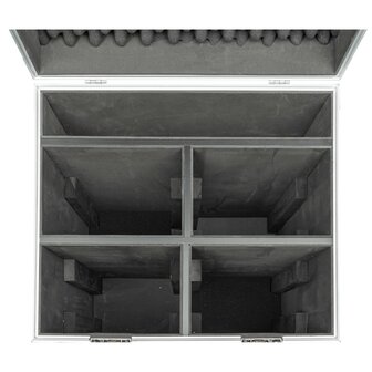 Showtec Flightcase voor 4 x Shark Scan / Barrel