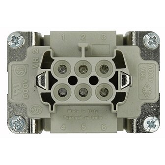Ilme CNEF 06T 6P multipin Insert female 6P-polig