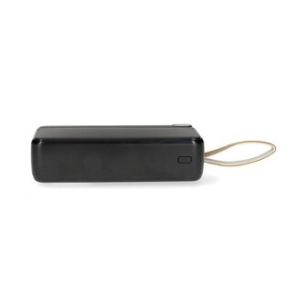Nedis Batterie Externe Portable PD3.0 20W, 30.000 mAh, noir
