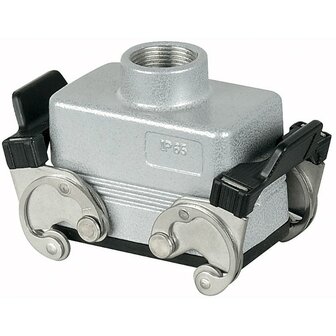 Ilme CHV-10G 10P Cablehood Top Entry PG16 Grijs 10P-polig met klemmen