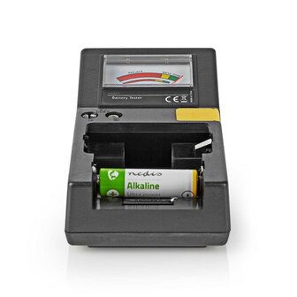 Nedis Testeur de piles 9V - AA - AAA - Pile bouton - baby C - mono D