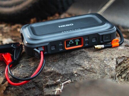 Nebo Assist Air Jump Starter tragbare Powerbank 26.000 mAh