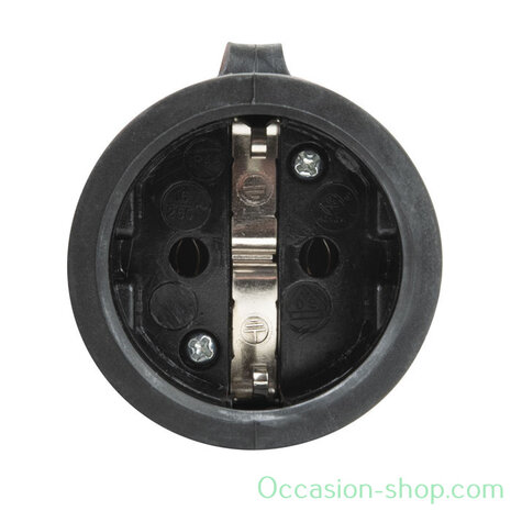 PCE rubber schuko connector female 240V 16A 