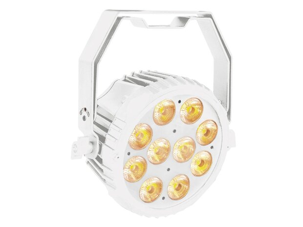 Showtec Powerspot 10SW 10x5W Tunable White + Amber LED Spot - White