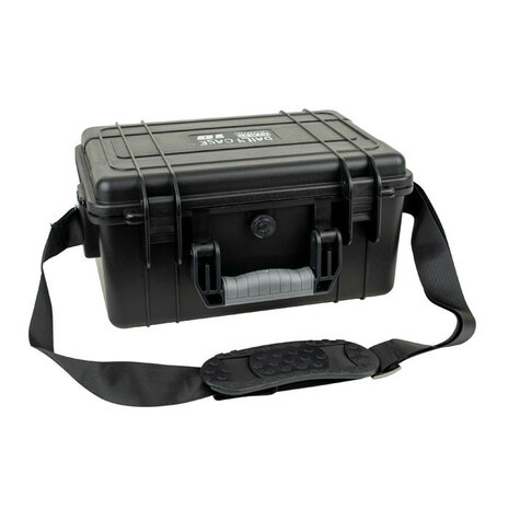 Showgear Daily case 10 ABS transport case, zwart, IP-65