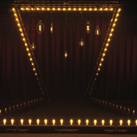 Showtec Edison Bar E6 DMX LED dimmer with 6x E27 fitting
