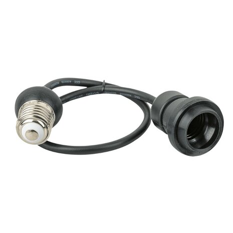 Showtec E27 Dropper / Verlengkabel 50cm voor Edison-serie