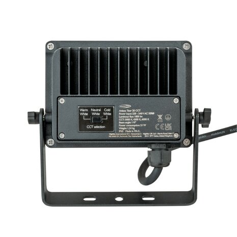 Showtec Aviano Tour 20W CCT LED Schijnwerper met instelbare kleurtemperatuur