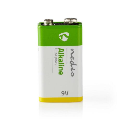 Nedis 9V alkaline 6LR61 battery, 1-Pak