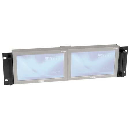DMT 19" stalen beugels voor 2x DLD-84 monitor