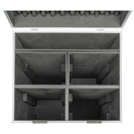 Showtec Flightcase voor 4 x Shark Scan / Barrel