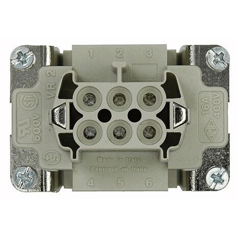Ilme CNEF 06T 6P multipin Insert female 6P-polig