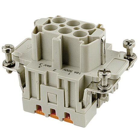 Ilme CSHF 06 6P multipin squich Insert female 6P-polig