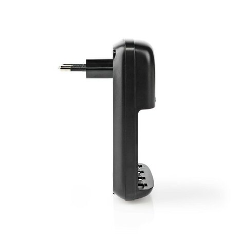 Nedis chargeur de piles Nedis NiMH AA / AAA / E-Block (9 V), noir