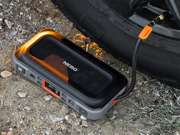 Nebo Assist Air Jump Starter portable power bank 26,000 mAh