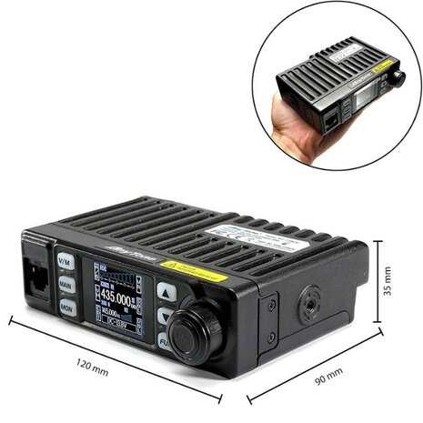 Anytone émetteur-récepteur UHF/VHF bi-bande AT-779UV avec VOX