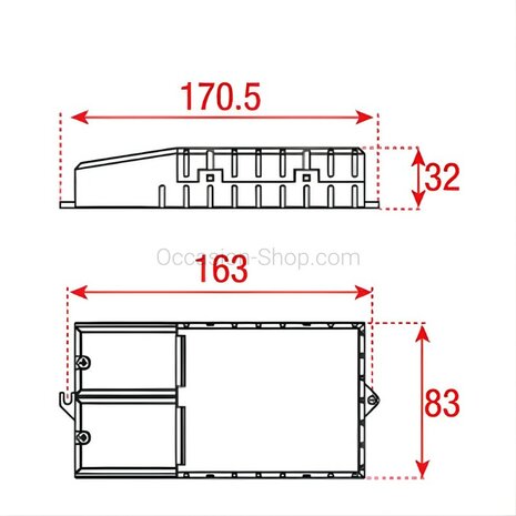 Artecta TCI elektronische ballast Hi EPC35/2 CDM - 5KV/39W