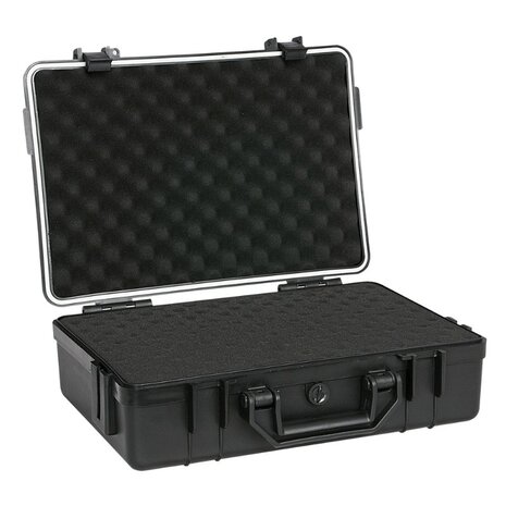 Showgear Daily case 9 ABS transport case, zwart, IP-65