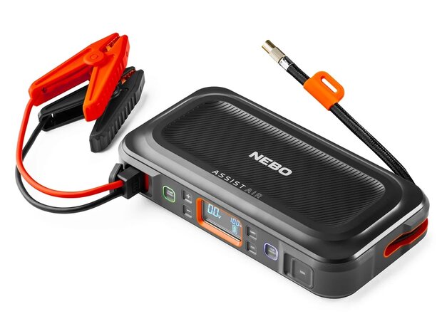 Nebo Assist Air Jump Starter tragbare Powerbank 26.000 mAh