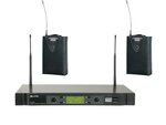 DAP ER-216B / EB-16 UHF PLL wireless dual beltpack set - 16 freq - 614–638 MHz