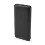 Nedis Draagbare Powerbank 10.000 mAh zwart