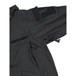 MFH US Soft Shell Jacket, Black GEN III, Level 5