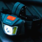 Lampe frontale LED Nebo Einstein 250 IP44, 3x AAA