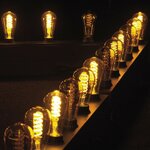 Showtec Edison Bar E6 DMX LED dimmer with 6x E27 fitting
