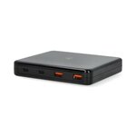 Nedis chargeur USB PD3.0 65W GaN charge rapide, sélection automatique de la tension, noir