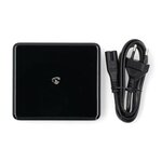 Nedis chargeur USB PD3.0 65W GaN charge rapide, sélection automatique de la tension, noir