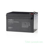 Nedis Batterie de plomb rechargeable 12V 12000 mAh