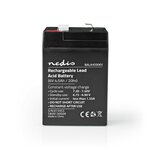 Nedis Batterie de plomb rechargeable 6V 4500 mAh